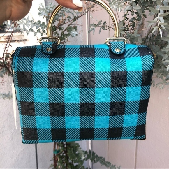 Plaid Flap Chain Bag - Picture 3 of 7